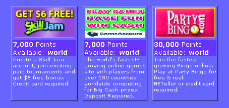 CashFiesta�̂�������SpeclalOffers
